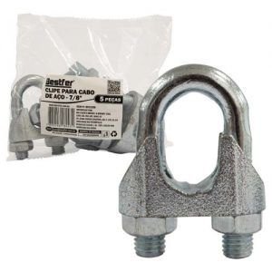 GRAMPO P/CABO ACO (CLIPS)  7/8  (C/5 )  BESTFER BFH2395