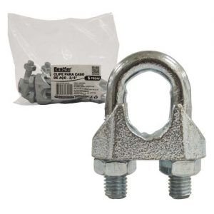 GRAMPO P/CABO ACO (CLIPS)   3/4   (C/5 )  BESTFER BFH2394