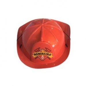 CAPACETE DE BOMBEIRO BRINQUEDO MASTERTOY