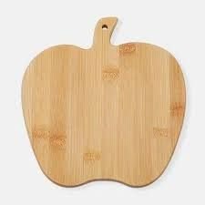 TABUA DE CORTE MACA MADEIRA 35 X 30 X 1,5 CM ECOS