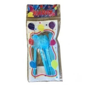 COLHER SOBREMESA AZUL C/ 15 KARIN