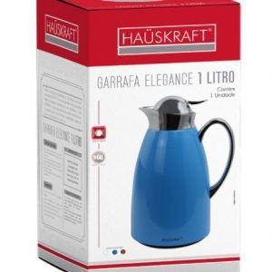 GARRAFA ELEGANCE 1 LITRO AZUL HAUSKRAFT ETILUX