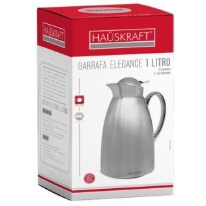 GARRAFA ELEGANCE 1 LITRO INOX HAUSKRAFT ETILUX