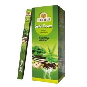 INCENSO CLOVE SETE ERVAS C/7 INTIMATE/TAJ