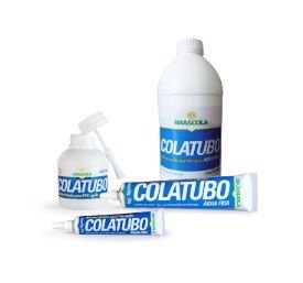 ADESIVO PVC COLA TUBO FRASCO 175GR BRASCOLA