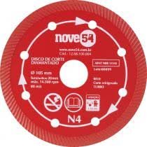 DISCO DIAMANTADO TURBO  N4   NOVE54 D100004