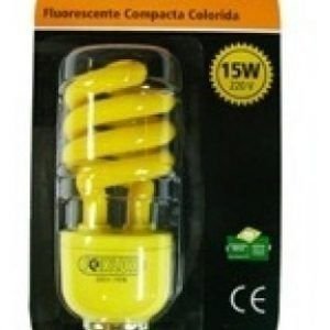 LAMPADA  COMPACTA  ESPIRAL AMARELA 15W  127V  FOXLUX