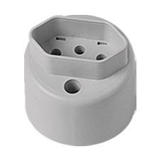 TOMADA EXTERNA REDONDA  POP  CINZA  ILUMI   I.17500