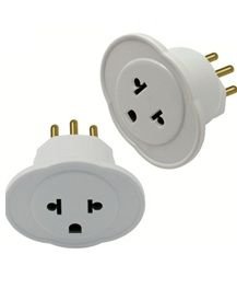 PINO ADAPTADOR 2P+T MOD. ANTIGO CINZA RADIAL 1501122