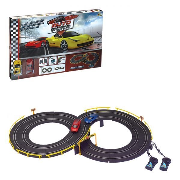 AUTO PISTA ACELERE C/ 2 CARROS  ZEIN