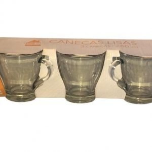 CANECA LISA 280 ML (3 PCS) LET