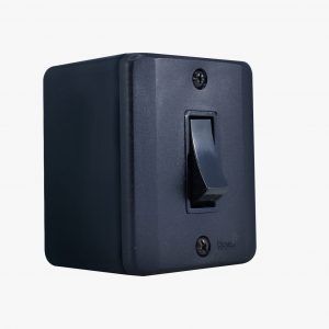 INTERRUPTOR 1 TECLA SIMPLES  BLACK  S/X  RADIAL 1905002
