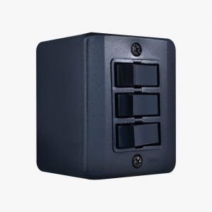 INTERRUPTOR 3 TECLAS SIMPLES BLACK S/X  RADIAL R5004