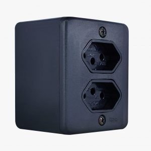 TOMADA DUPLA SEPARADAS BLACK  S/X 20A  RADIAL 1905215