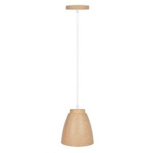 PENDENTE LED 9W MADEIRA OAK BIVOLT BRANCO FRIO 6500K ILUMI