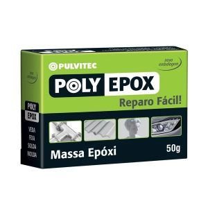 MASSA EPOXI  50 GR   POLYFORT  POLYEPOX   PULVITEC