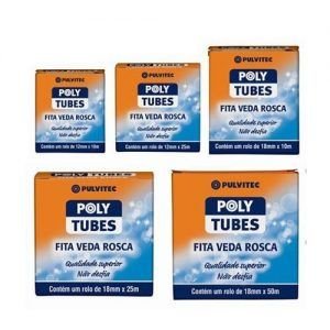 FITA VEDA ROSCA 12 MM X 25 M POLYTUBES PULVITEC