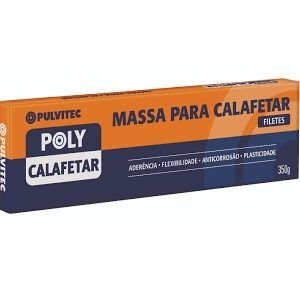 MASSA P/CALAFETAR  350GR   POLY MASSA   PULVITEC