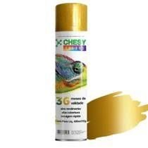 TINTA SPRAY METALICA DOURADA 350ML/250G CHESY/COLORECOR