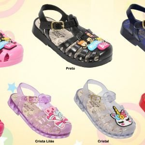 SANDALIA INFANTIL XERETA PERSONAGENS BB41 23/24 DIVERAO