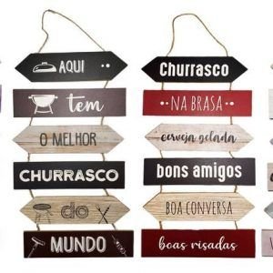 ENFEITE DECORATIVO MDF 29,8 X 46,8 CM CZ19037