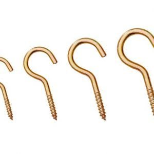 GANCHO P/ MADEIRA 17 X 40 C/100 WS CORRENTES