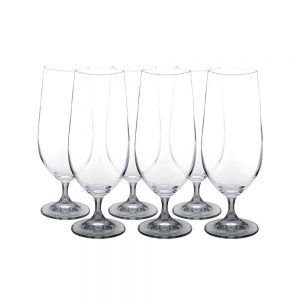 JOGO 6 TACAS BEER GASTRO 380 ML BOHEMIA ETILUX
