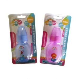 MINI MAMADEIRA 60 ML BICO SILICONE NEW BABY