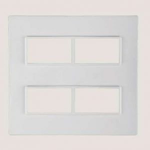 PLACA 4 X 4 / 2 + 2 MODULOS VIVAZ ILUMI I.7707