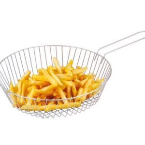 CESTO P/ FRITURA ZINCADO REF 1-657 MADEFER INOX