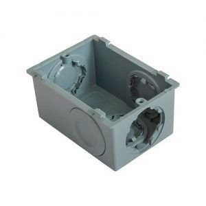 CAIXA MULTIPLA L CINZA ESCURO LIZFLEX PLASTIBOX TRAMONTINA