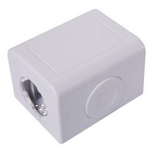 CAIXA SOBREPOR CEGA BRANCA LIZFLEX PLASTIBOX TRAMONTINA