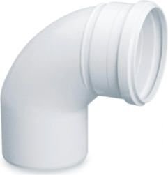 CURVA LONGA ESGOTO 90 200 MM SHIVA