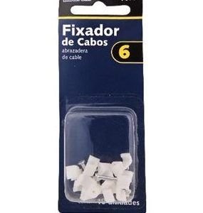 FIXADOR P/ CABO N 06 BLISTER C/ 10 BRASFORT B.7670