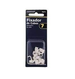 FIXADOR P/ CABO N 07 BLISTER C/ 10 BRASFORT B.7671