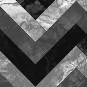 TAPETE TROPICAL ZIG MARMORE CINZA    0,43 X 5 MTS    KAPAZI