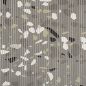 TAPETE TROPICAL  TERRAZZO CINZA    0,43 X 5 MTS   KAPAZI