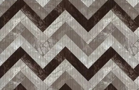 TAPETE TROPICAL ZIG MARMORE MARROM    0,43 X 5 MTS    KAPAZI