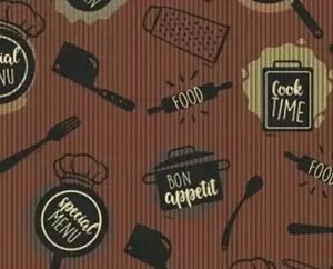 TAPETE TROPICAL  COOK TIME 2.0    0,65 X 5 MTS  KAPAZI