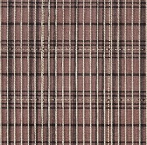 TAPETE TROPICAL XADREZ MARROM  0,65 X 5M   KAPAZI