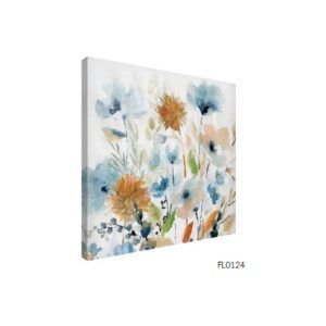 TELA CANVAS FLORES4 60 X 60CM FL0124 (QUADRO) BRISA ARTES