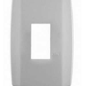 PLACA 4X2 1 MODULO VERTICAL SLIM ILUMI I.8206