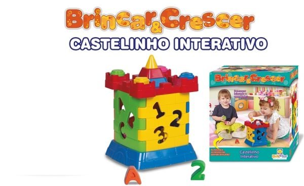 CASTELINHO INTERATIVO 20 X 20 X 22 CM DIVPLAST 550