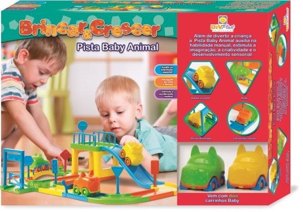 PISTA BABY ANIMAL B E C 5,5 X 24 X 32 CM DIVPLAST 560