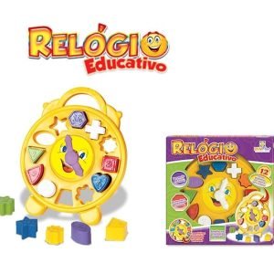 RELOGIO EDUCATIVO 3 X 25 X 25 CM DIVPLAST 95