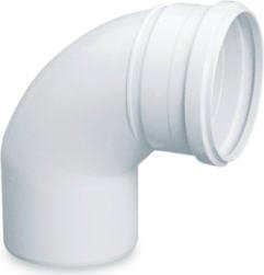CURVA LONGA ESGOTO 90 300 MM SHIVA