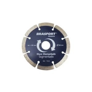 DISCO DIAMANTADO SEGMENT PREMIUM 105 X 20 MM BRASFORT B.7424