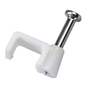 FIXADOR P/ FIO RETANGULAR 6MM C/50 G20 BRASIL