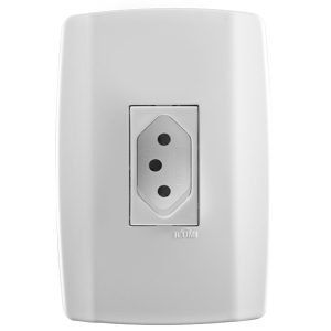 CJ TOMADA (10A)   VERTICAL  SLIM  ILUMI I.80140