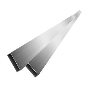 REGUA ALUMINIO 5CMX2,5CMX 2 MT  TAMPA AZUL  (C/06)   NH20056